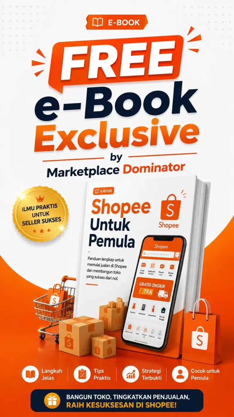 Bonus E-Book Shopee Untuk Pemula